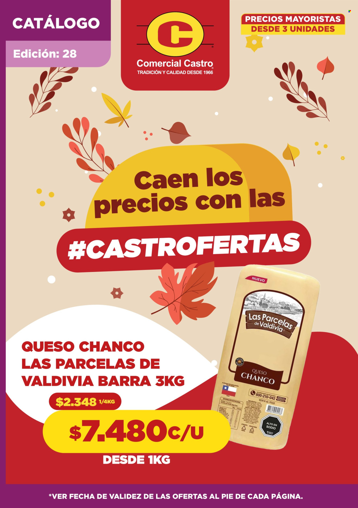 Ofertas Comercial Castro  - 1.4.2024 - 30.4.2024. Página 1.