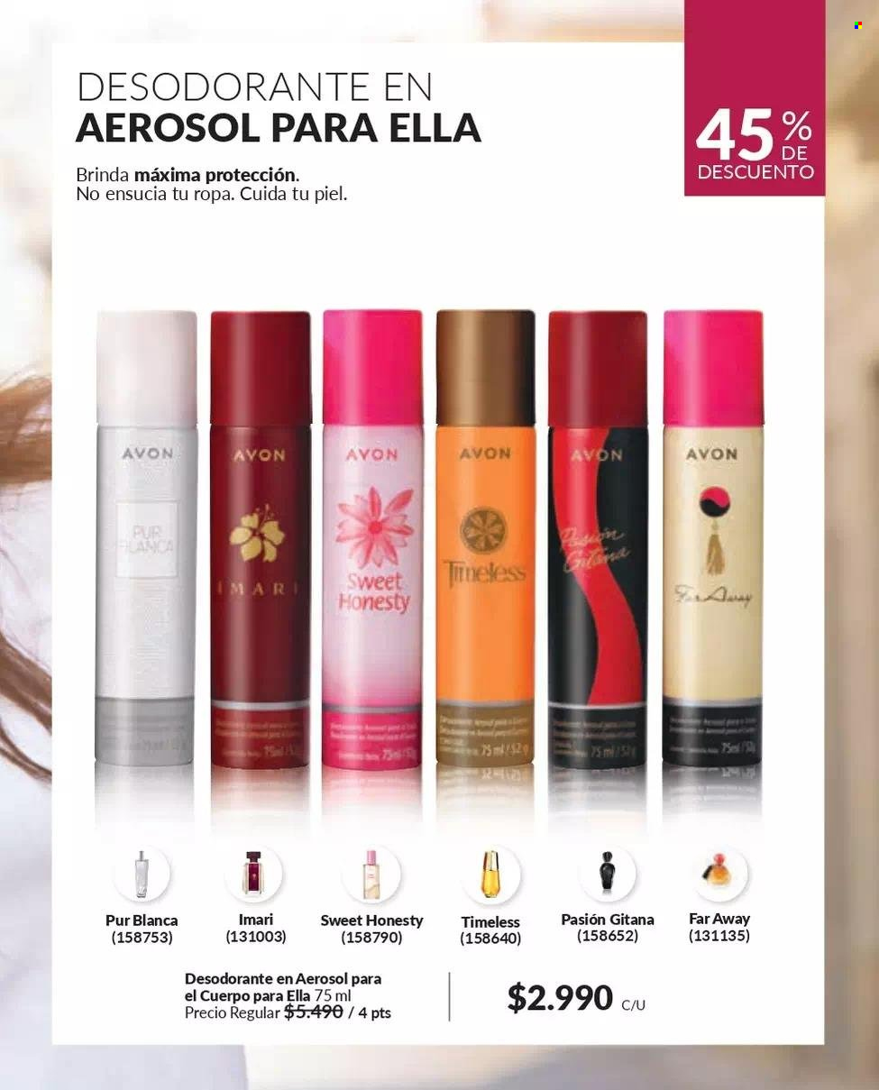 Ofertas Avon . Página 72.