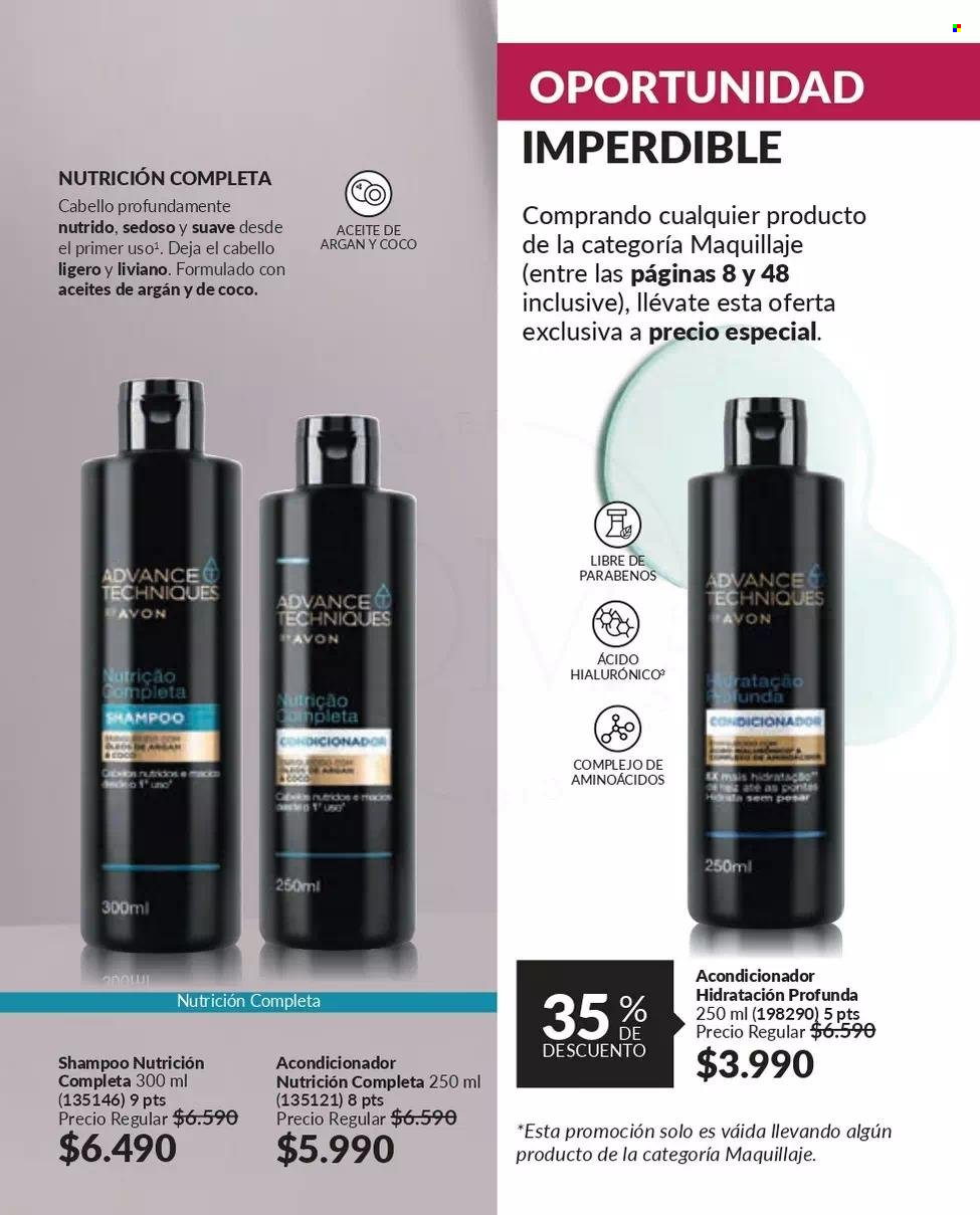 Ofertas Avon . Página 107.