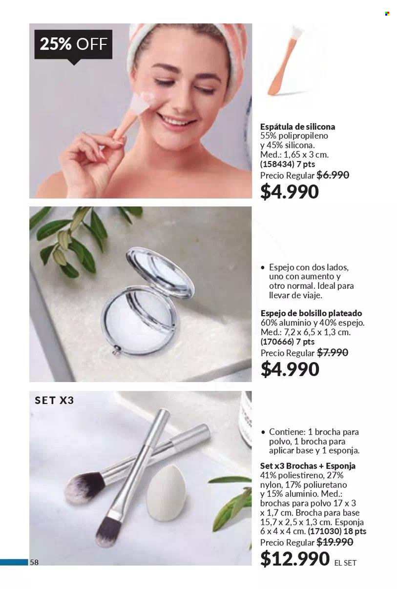 Ofertas Avon . Página 58.